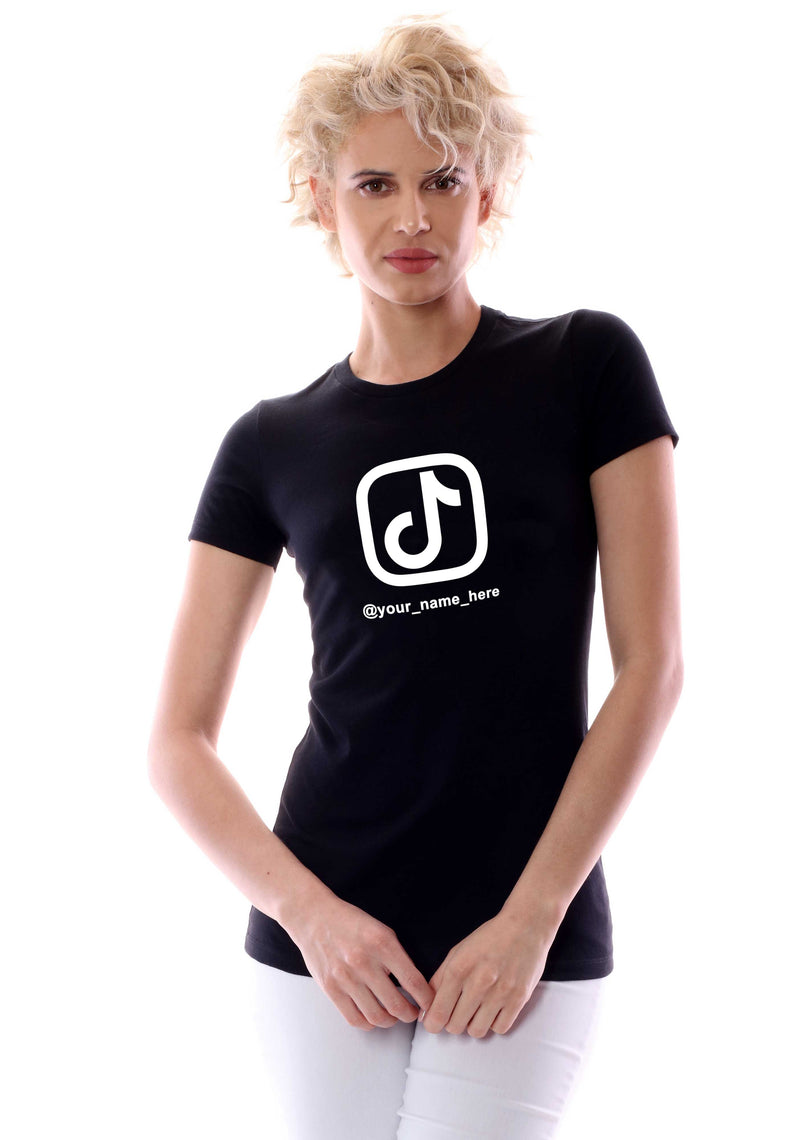 Women's Social Media Inspired Custom Graphic T-Shirt