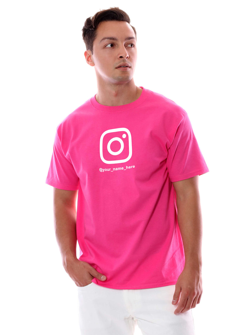 Men's Social Media Inspired Custom Graphic T-Shirt
