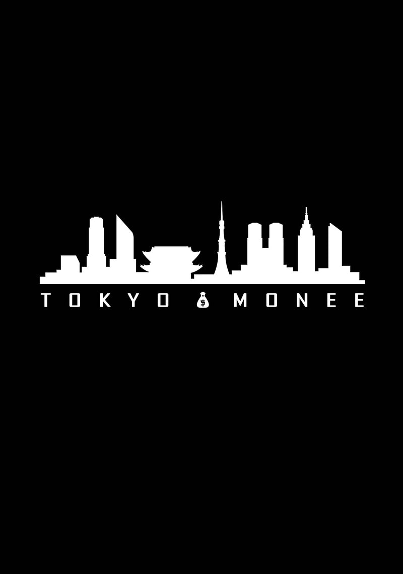 Women's Tokyo Monee City Skyline Graphic T-Shirt